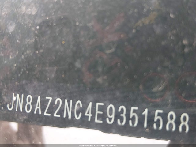45044911 :رقم المزاد ، JN8AZ2NC4E9351588 vin ، 2014 Infiniti Qx80 مزاد بيع