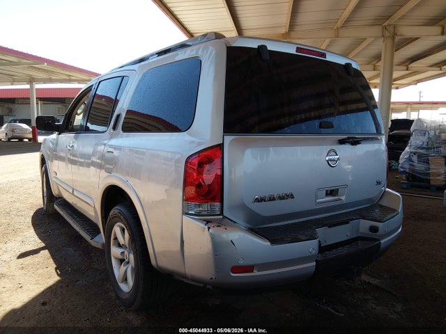 2008 Nissan Armada Se მანქანა იყიდება აუქციონზე, vin: 5N1AA08D58N605229, აუქციონის ნომერი: 45044933