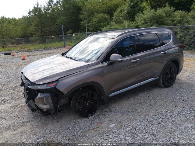 2019 Hyundai Santa Fe Limited 2.0t მანქანა იყიდება აუქციონზე, vin: 5NMS53AA2KH059623, აუქციონის ნომერი: 45045022