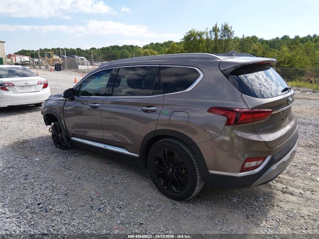 2019 Hyundai Santa Fe Limited 2.0t მანქანა იყიდება აუქციონზე, vin: 5NMS53AA2KH059623, აუქციონის ნომერი: 45045022