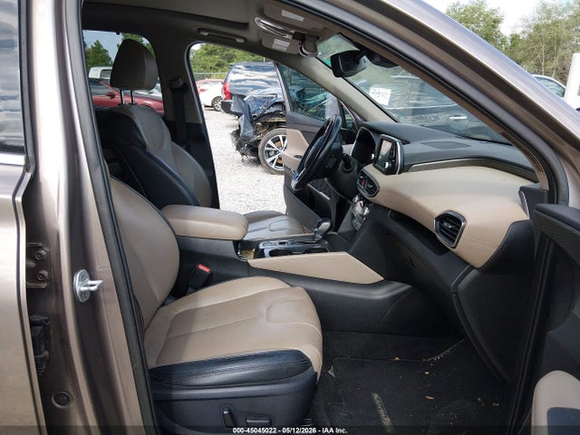 2019 Hyundai Santa Fe Limited 2.0t მანქანა იყიდება აუქციონზე, vin: 5NMS53AA2KH059623, აუქციონის ნომერი: 45045022