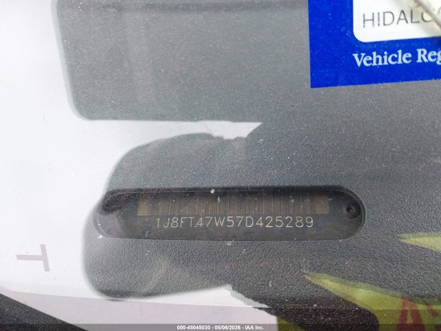 Продаж на аукціоні авто 2007 Jeep Compass Sport, vin: 1J8FT47W57D425289, номер лоту: 45045030