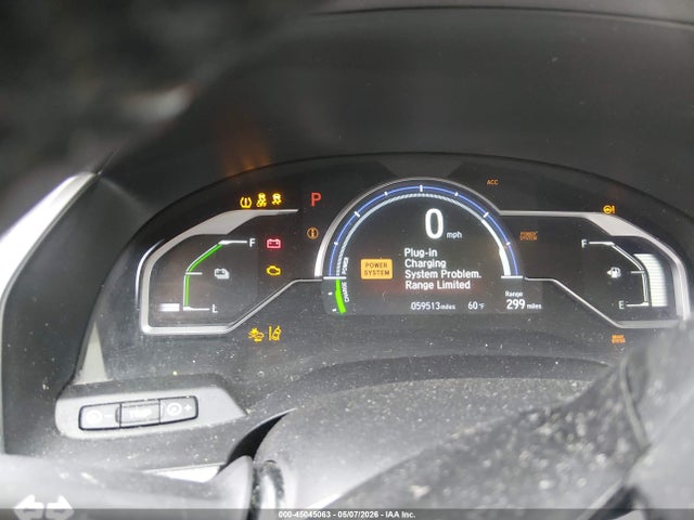 Aukcja sprzedaży 2018 Honda Clarity Plug-in Hybrid Touring, vin: JHMZC5F39JC007900, numer aukcji: 45045063