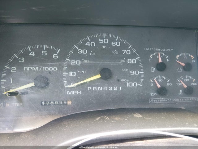 Aukcja sprzedaży 1998 Chevrolet K2500 Fleetside, vin: 1GCGK29RXWE253635, numer aukcji: 45045075