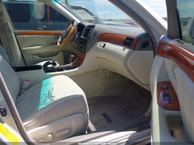Aukcja sprzedaży 2003 Lexus Ls 430, vin: JTHBN30F830121474, numer aukcji: 45045112