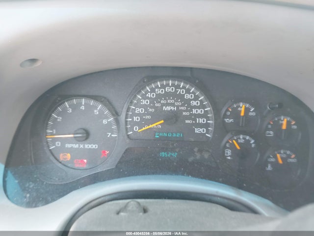 45045256 :رقم المزاد ، 1GNDS13S462165648 vin ، 2006 Chevrolet Trailblazer Ls مزاد بيع
