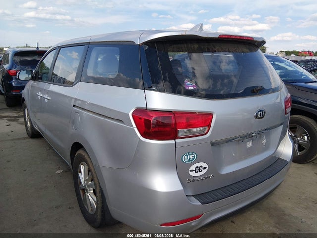 2016 Kia Sedona L მანქანა იყიდება აუქციონზე, vin: KNDMA5C18G6120507, აუქციონის ნომერი: 45045261