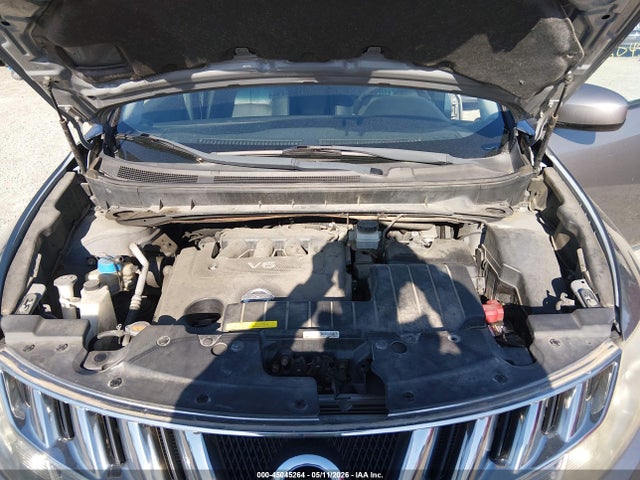 2010 Nissan Murano Sl მანქანა იყიდება აუქციონზე, vin: JN8AZ1MWXAW137187, აუქციონის ნომერი: 45045264