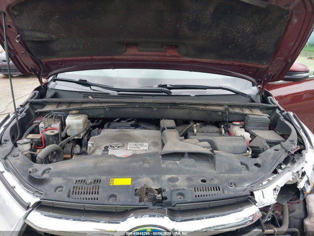45045295 :رقم المزاد ، 5TDDCRFH1FS013503 vin ، 2015 Toyota Highlander Hybrid Limited Platinum V6 مزاد بيع