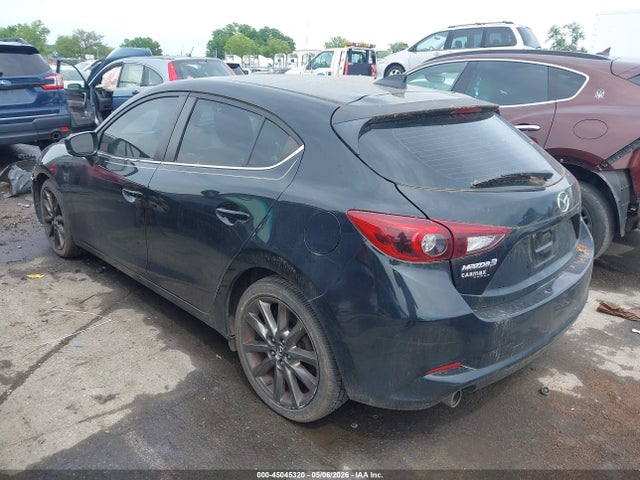 2018 Mazda Mazda3 Grand Touring მანქანა იყიდება აუქციონზე, vin: 3MZBN1M30JM268160, აუქციონის ნომერი: 45045320