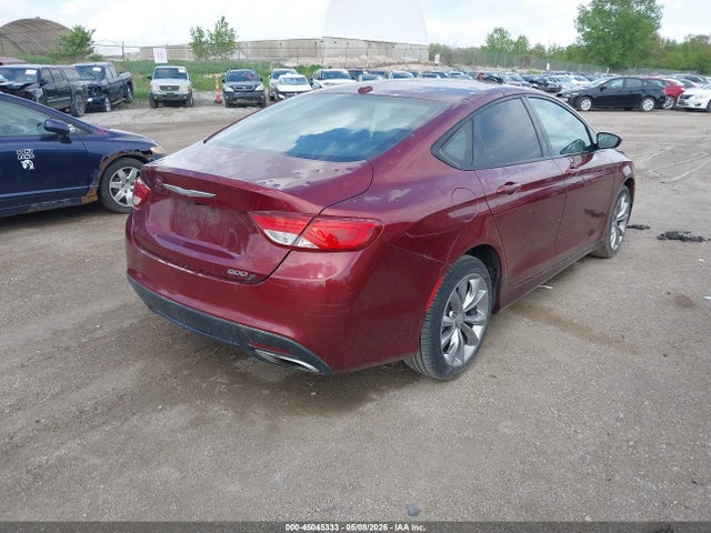 Продаж на аукціоні авто 2015 Chrysler 200 S, vin: 1C3CCCBG3FN609292, номер лоту: 45045333