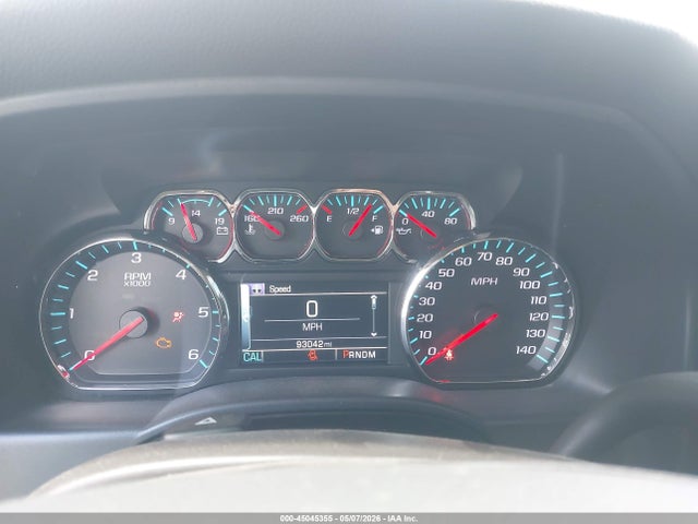 45045355 :رقم المزاد ، 3GCUKREC0GG203107 vin ، 2016 Chevrolet Silverado 1500 1lt مزاد بيع