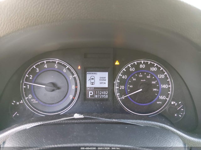 2012 Infiniti G37x მანქანა იყიდება აუქციონზე, vin: JN1CV6ARXCM975104, აუქციონის ნომერი: 45045390