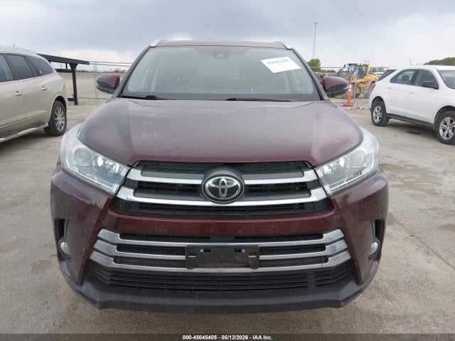 2018 Toyota Highlander Limited მანქანა იყიდება აუქციონზე, vin: 5TDDZRFH4JS886511, აუქციონის ნომერი: 45045405
