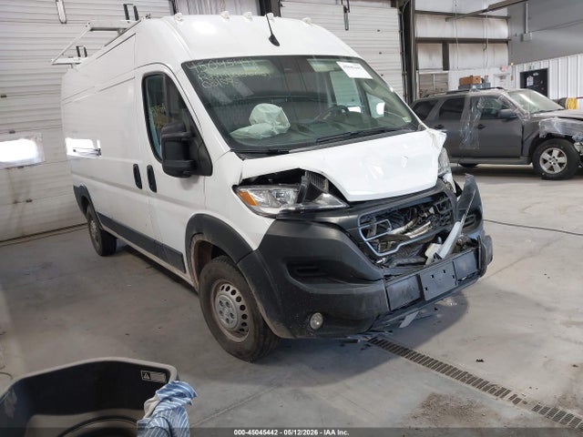 45045442 :رقم المزاد ، 3C6LRVDG4RE138157 vin ، 2024 Ram Promaster 2500 Tradesman High Roof 159 Wb W/pass Seat مزاد بيع