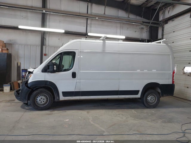 2024 Ram Promaster 2500 Tradesman High Roof 159 Wb W/pass Seat მანქანა იყიდება აუქციონზე, vin: 3C6LRVDG4RE138157, აუქციონის ნომერი: 45045442