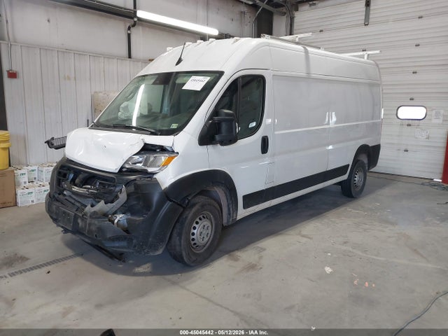 2024 Ram Promaster 2500 Tradesman High Roof 159 Wb W/pass Seat მანქანა იყიდება აუქციონზე, vin: 3C6LRVDG4RE138157, აუქციონის ნომერი: 45045442