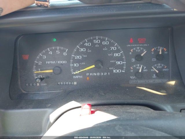 Продаж на аукціоні авто 1998 Chevrolet C1500 Fleetside, vin: 2GCEC19R2W1168675, номер лоту: 45045449