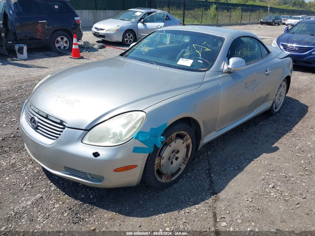 2002 Lexus Sc 430 მანქანა იყიდება აუქციონზე, vin: JTHFN48Y320013615, აუქციონის ნომერი: 45045467
