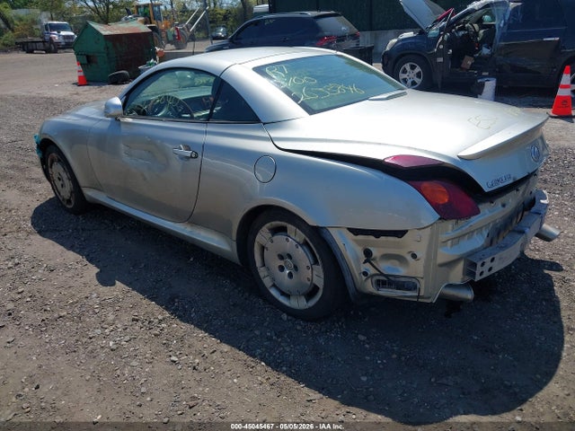 2002 Lexus Sc 430 მანქანა იყიდება აუქციონზე, vin: JTHFN48Y320013615, აუქციონის ნომერი: 45045467