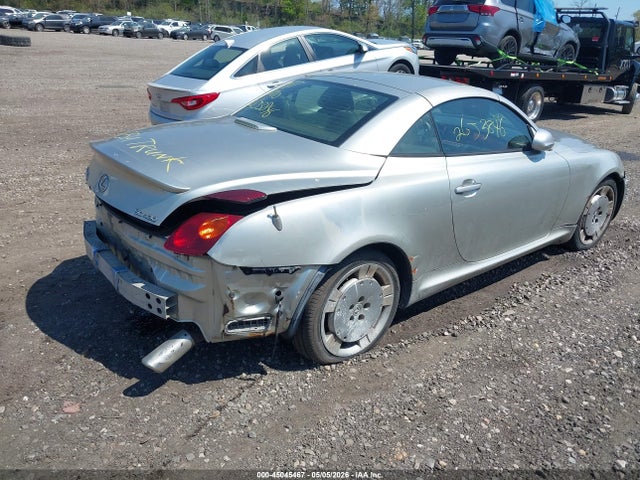 2002 Lexus Sc 430 მანქანა იყიდება აუქციონზე, vin: JTHFN48Y320013615, აუქციონის ნომერი: 45045467
