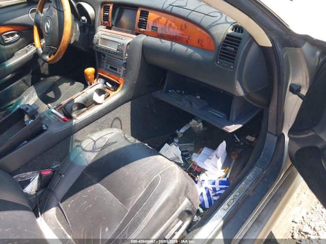 2002 Lexus Sc 430 მანქანა იყიდება აუქციონზე, vin: JTHFN48Y320013615, აუქციონის ნომერი: 45045467
