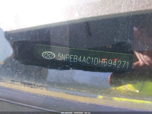 Продаж на аукціоні авто 2013 Hyundai Sonata Gls, vin: 5NPEB4AC1DH694271, номер лоту: 45045469