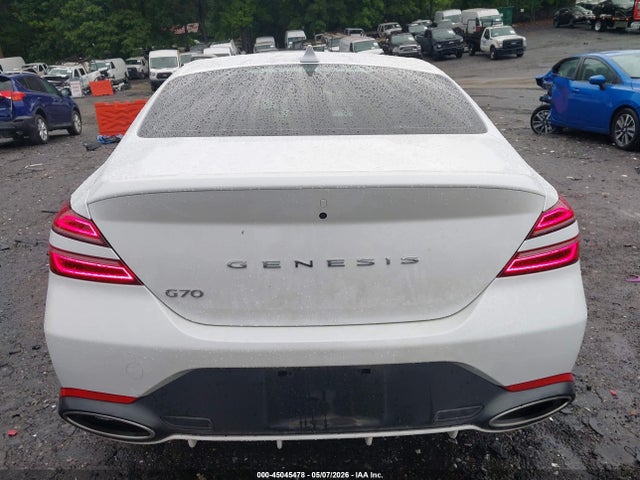 45045478 :رقم المزاد ، KMTG34SC7SU147742 vin ، 2025 Genesis G70 2.5t Rwd مزاد بيع