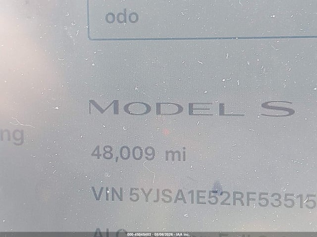 5YJSA1E52RF535152 Tesla Model S Long Range