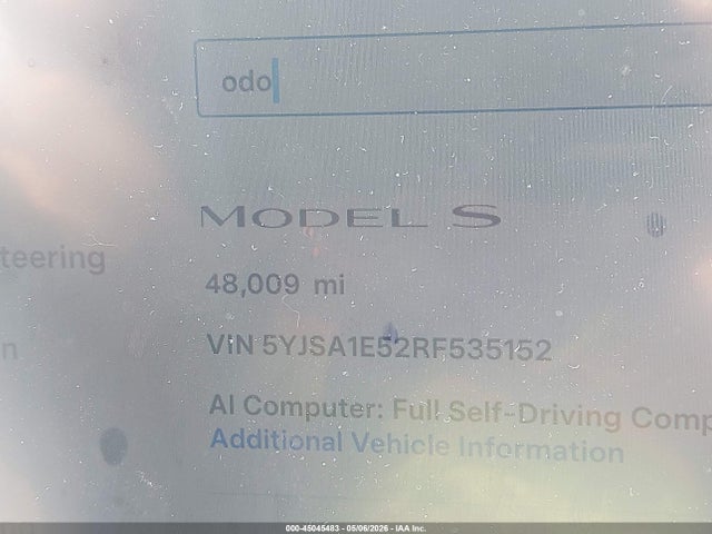 5YJSA1E52RF535152 Tesla Model S Long Range