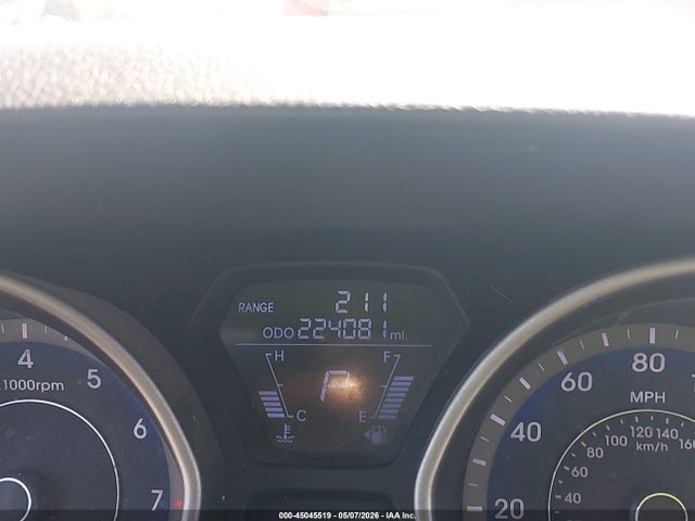 2013 Hyundai Elantra Gls მანქანა იყიდება აუქციონზე, vin: KMHDH4AE3DU999803, აუქციონის ნომერი: 45045519