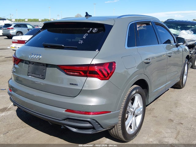 Продажа на аукционе авто 2024 Audi Q3 Premium Plus 45 Tfsi S Line Quattro Tiptronic, vin: WA1EECF35R1170477, номер лота: 45045567