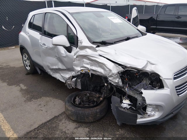 Aukcja sprzedaży 2016 Chevrolet Trax 1ls, vin: KL7CJKSB6GB650547, numer aukcji: 45045598