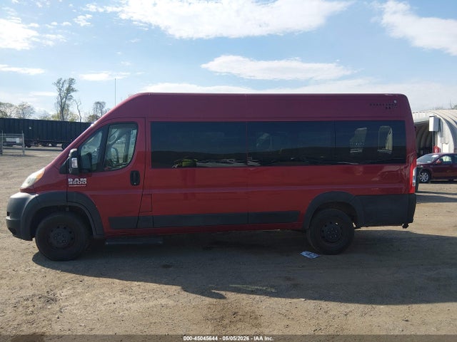 Продажа на аукционе авто 2019 Ram Promaster 2500 Window Van High Roof 159 Wb Ext, vin: 3C6URVUG8KE510920, номер лота: 45045644