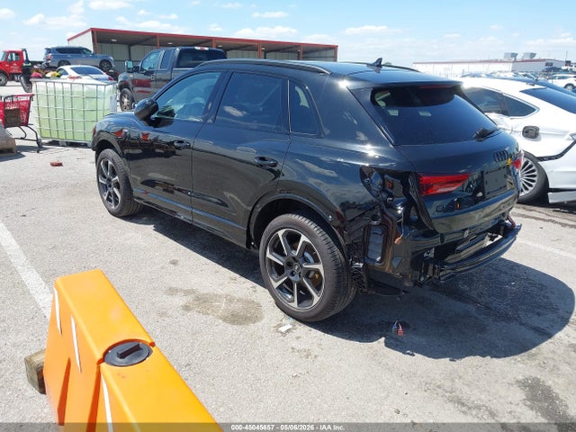 2025 Audi Q3 Premium 45 Tfsi S Line Quattro Tiptronic მანქანა იყიდება აუქციონზე, vin: WA1EECF37S1079930, აუქციონის ნომერი: 45045657