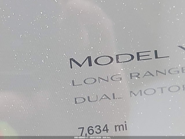 Aukcja sprzedaży 2026 Tesla Model Y All-wheel Drive/long Range Launch Series/premium All-wheel Drive, vin: 7SAYGDEEXTA430862, numer aukcji: 45045717