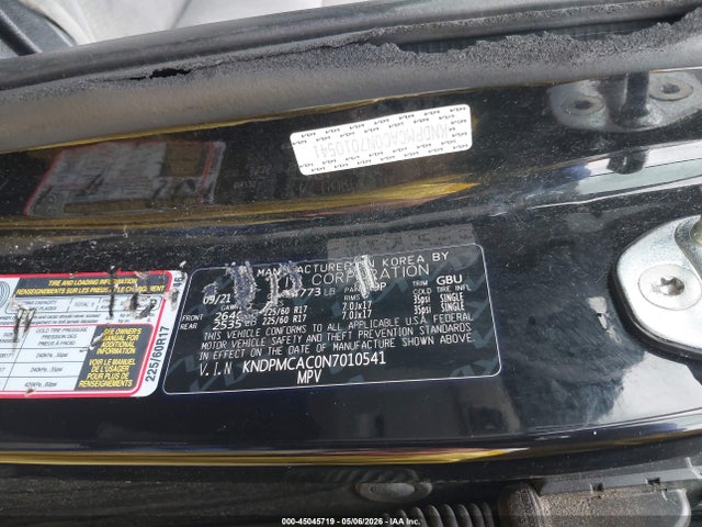 KIA Sportage Lx 2022 KNDPMCAC0N7010541 Image 9