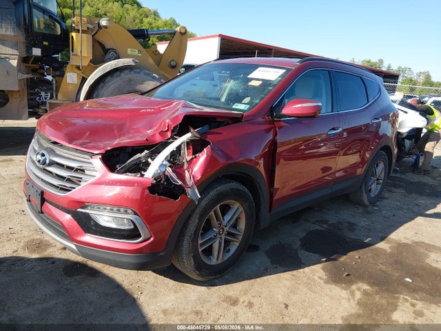2018 Hyundai Santa Fe Sport 2.4l მანქანა იყიდება აუქციონზე, vin: 5XYZUDLB3JG507826, აუქციონის ნომერი: 45045729