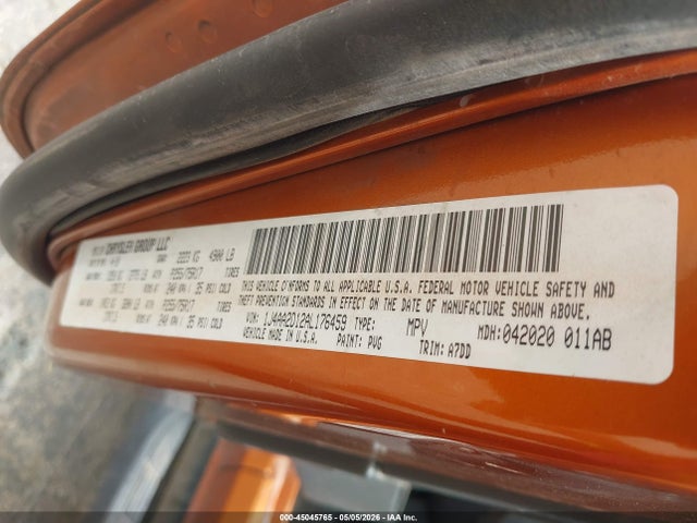 2010 Jeep Wrangler Sport მანქანა იყიდება აუქციონზე, vin: 1J4AA2D12AL176459, აუქციონის ნომერი: 45045765