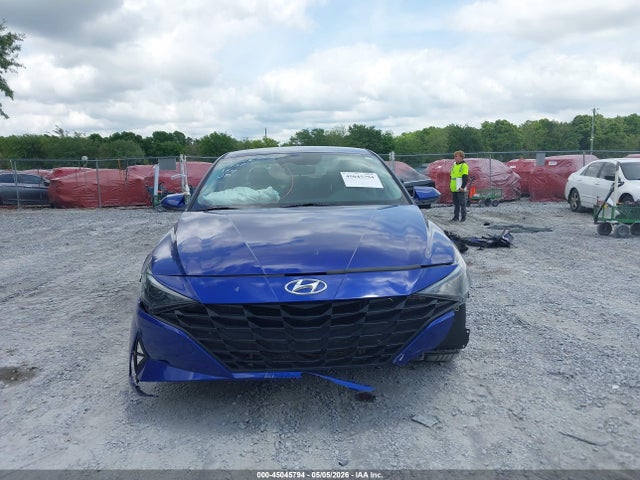 Продажа на аукционе авто 2023 Hyundai Elantra Hybrid Blue, vin: KMHLM4AJ8PU055794, номер лота: 45045794
