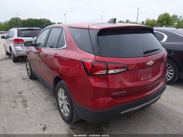 2022 Chevrolet Equinox Fwd Lt მანქანა იყიდება აუქციონზე, vin: 3GNAXKEV1NL204419, აუქციონის ნომერი: 45045807