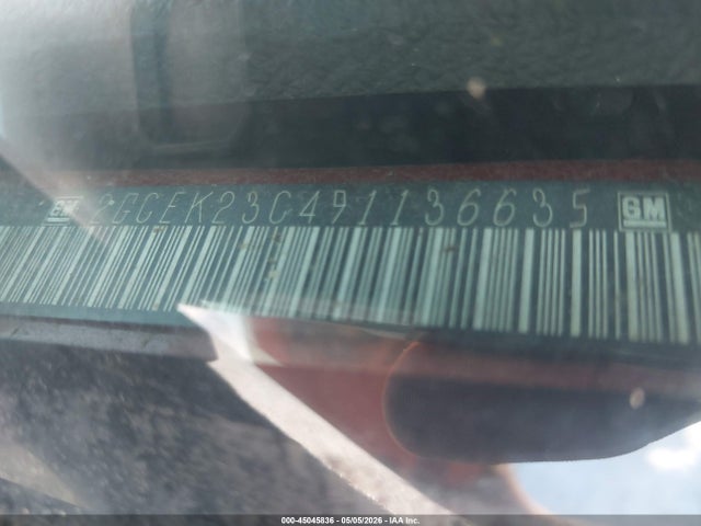 Продажа на аукционе авто 2009 Chevrolet Silverado 1500 Lt, vin: 2GCEK23C491136635, номер лота: 45045836