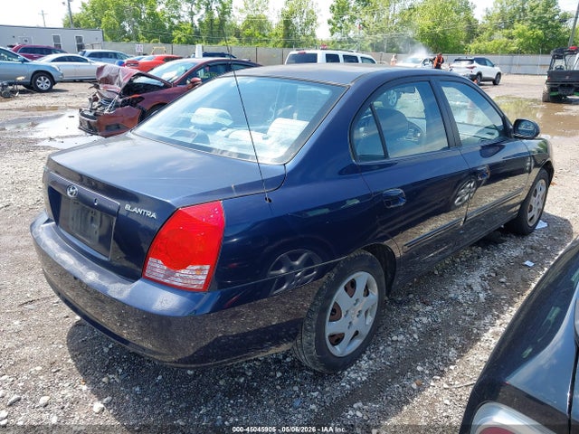 2005 Hyundai Elantra Gls/gt მანქანა იყიდება აუქციონზე, vin: KMHDN46D45U031462, აუქციონის ნომერი: 45045905