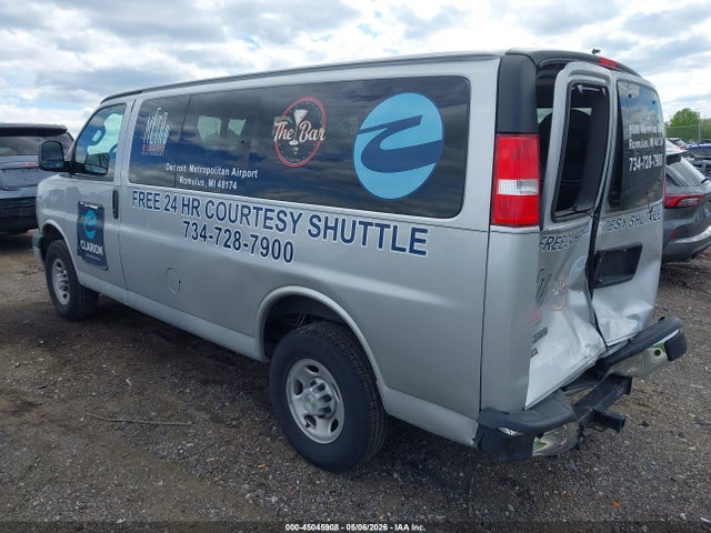 Продаж на аукціоні авто 2023 Chevrolet Express Passenger Rwd 2500 Regular Wheelbase Lt, vin: 1GAWGFF78P1231593, номер лоту: 45045908