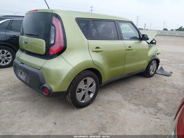 2016 Kia Soul მანქანა იყიდება აუქციონზე, vin: KNDJN2A27G7844250, აუქციონის ნომერი: 45045930
