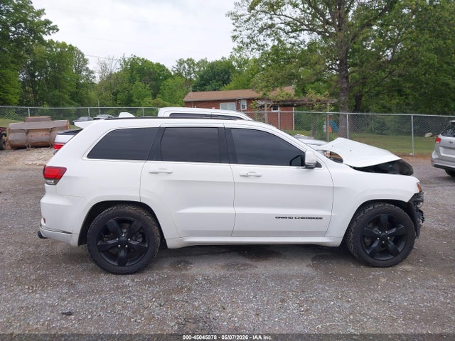 2016 Jeep Grand Cherokee High Altitude მანქანა იყიდება აუქციონზე, vin: 1C4RJFCTXGC343081, აუქციონის ნომერი: 45045978