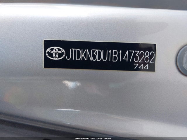 Aukcja sprzedaży 2011 Toyota Prius Two, vin: JTDKN3DU1B1473282, numer aukcji: 45045990