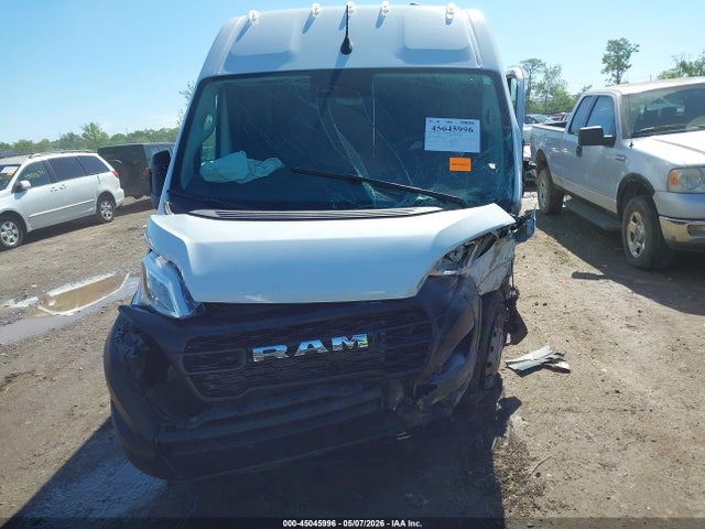 2023 Ram Promaster 3500 Cargo Van High Roof 159 Wb Ext მანქანა იყიდება აუქციონზე, vin: 3C6MRVJGXPE536933, აუქციონის ნომერი: 45045996