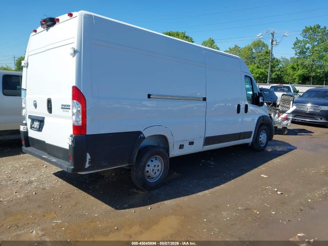 2023 Ram Promaster 3500 Cargo Van High Roof 159 Wb Ext მანქანა იყიდება აუქციონზე, vin: 3C6MRVJGXPE536933, აუქციონის ნომერი: 45045996