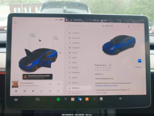 Продажа на аукционе авто 2022 Tesla Model 3 Long Range Dual Motor All-wheel Drive, vin: 5YJ3E1EB1NF106772, номер лота: 45046010